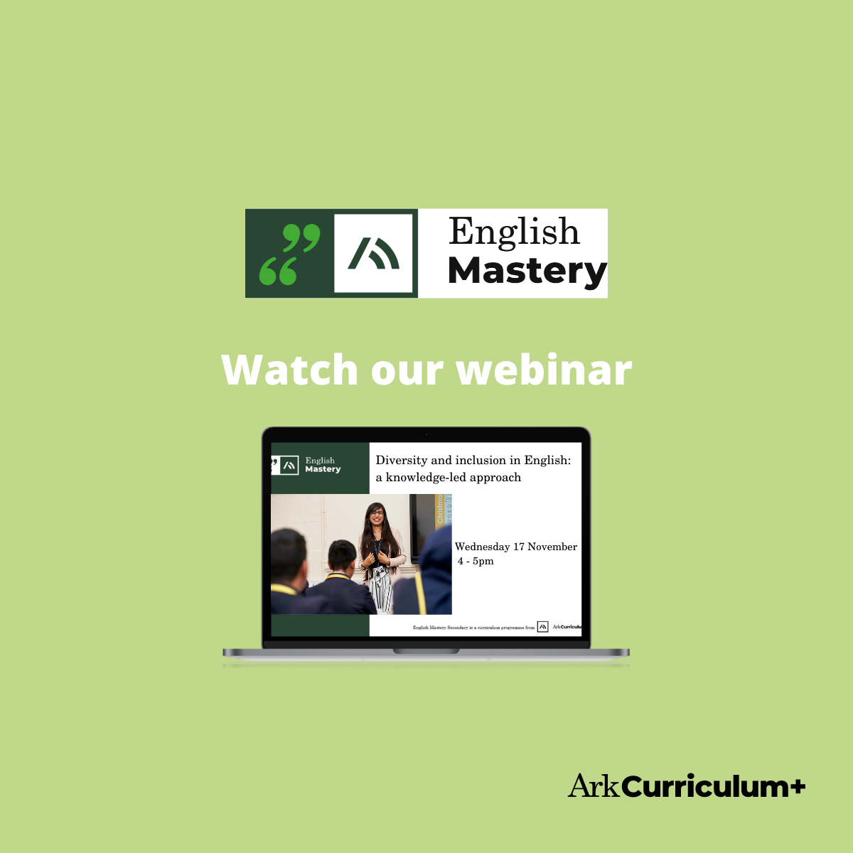 Watch our webinar: Diversity and inclusion in English: a knowledge-led approach
