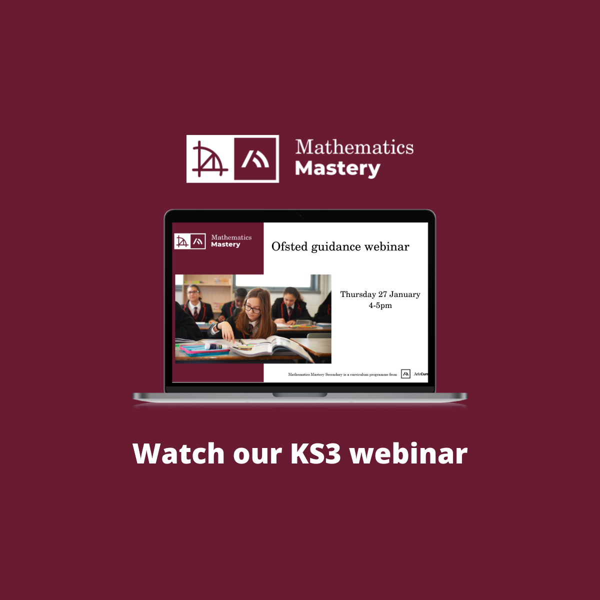 Watch our KS3 webinar: Putting curriculum at the heart of mathematics teaching: How to maximise its potential to support student progress